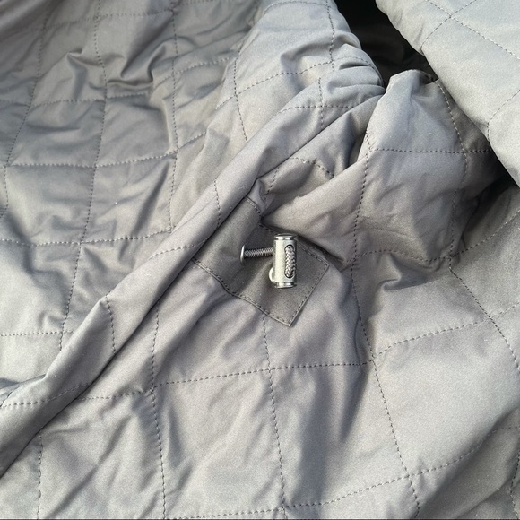 NWT Balenciaga Black Reflective Stripe Padded Lining Parka - Picture 10 of 14